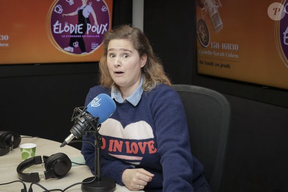 Exclusif - Elodie Poux - Enregistrement de l'émission "CS Cohen" sur Radio J à Paris. Le 20 mars 2023
© Jack Tribeca / Bestimage