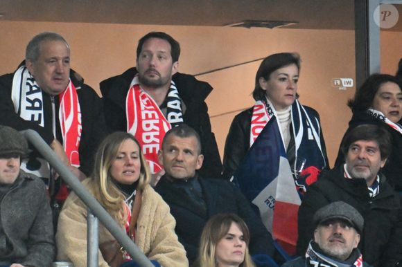 Thomas Pesquet au match de rugby du Tournoi des Six Nations France contre Angleterre au Stade de France à Saint-Denis le 14 mars 2026. © Lionel Urman / Bestimage