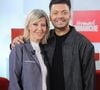 Exclusif - Chantal Ladesou et Kev Adams lors de l'enregistrement de l'émission Vivement dimanche au studio Rive gauche, présentée par M.Drucker et diffusée le 4 octobre sur France 3, à Paris, France, le 30 septembre 2026. © Guillaume Gaffiot/Bestimage # No Web pour la Belgique et la Suisse | 00772547