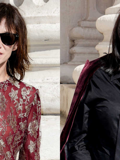 Fashion Week : Charlotte Gainsbourg sublime, Béatrice Dalle charismatique… Saint Laurent lance la semaine de la mode en beauté