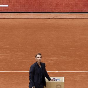 Cérémonie d'hommage pour Rafael Nadal le 25 mai 2025 à Roland Garros. © Cyril Moreau-Dominique Jacovides / Bestimage