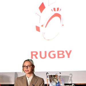 Son frère Gareth Wittstock était à ses côtés lors de cet événement.

 La princesse Charlène de Monaco assiste à la présentation de la saison 2026-2027 et des grandes échéances futures de la Fédération Monégasque de Rugby au Monte Carlo Bay, à Monaco, le 7 octobre 2026.  © Claudia Albuquerque / Bestimage