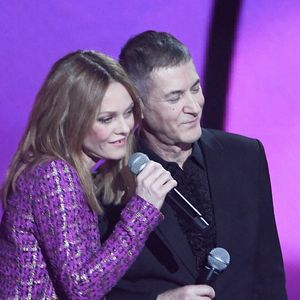 Vanessa Paradis et Etienne Daho à la 36ème édition des Victoires de la Musique à la Seine Musicale à Boulogne-Billancourt, France, le 12 février 2021. © Coadic Guirec/Bestimage
