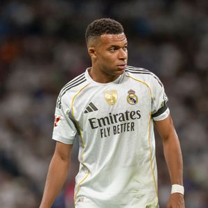 Kylian Mbappé du Real Madrid CF lors d'un match de La Liga. 4 octobre 2025. © PsnewZ/Bestimage