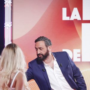 Exclusif - Cyril Hanouna, sur le plateau de l’émission « TPMP » présentée par C.Hanouna et diffusée en direct sur Youtube et sur toutes les box (SFR, FREE, Bouygues, MyCanal etc), Boulogne-Billancourt, France, le 17 mars 2025. © Jack Tribeca / Bestimage