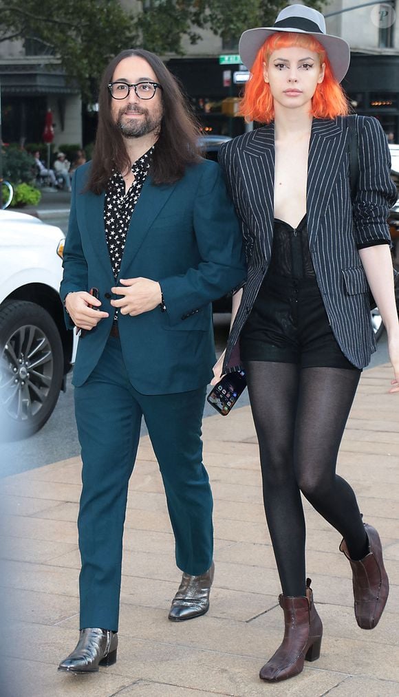 Sean Lennon et Charlotte Kemp Muhl arrivent au New York City Ballet's 2021 Fall Fashion Gala à New York City, Ny, USA le 30 septembre 2021. Photo ROGER WONG/INSTARimages/ABACAPRESS.COM