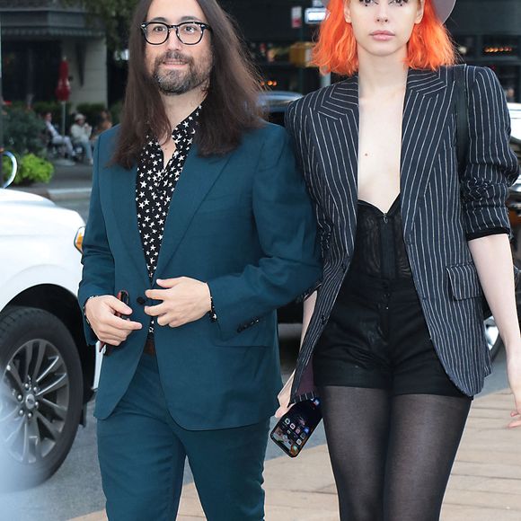 Sean Lennon et Charlotte Kemp Muhl arrivent au New York City Ballet's 2021 Fall Fashion Gala à New York City, Ny, USA le 30 septembre 2021. Photo ROGER WONG/INSTARimages/ABACAPRESS.COM