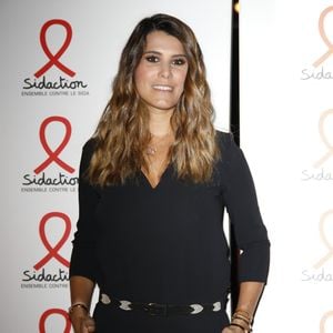 Karine Ferri - Soirée de lancement du Sidaction 2019 à la salle Wagram à Paris, le 18 mars 2019. © Marc Ausset-Lacroix/Bestimage