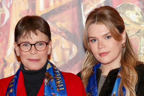 S.A.S. la princesse Stéphanie de Monaco, Camille Gottlieb et Melanie De Massy, au 48ème Festival International du Cirque de Monte-Carlo, à Monaco, le 16 janvier 2026. © Jean-Charles Vinaj/Pool Monaco/Bestimage
