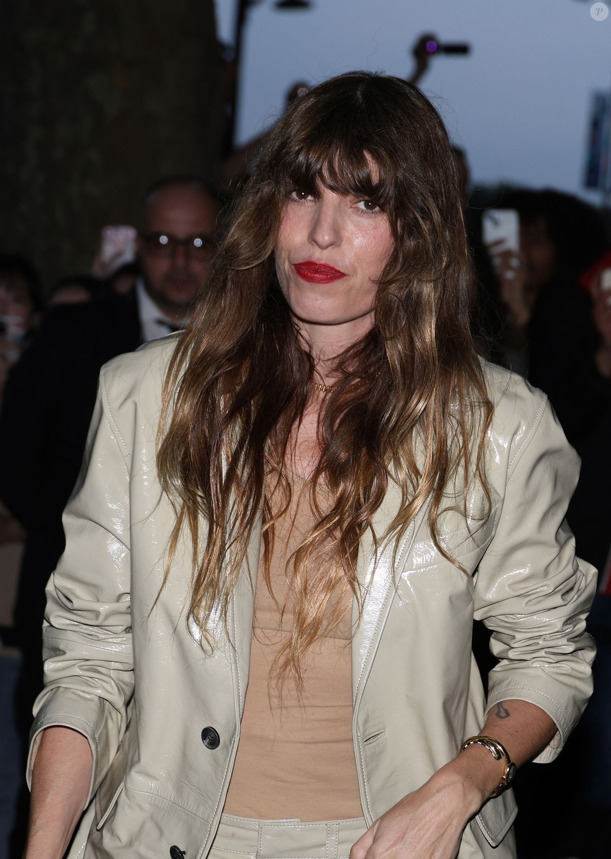 Photo Lou Doillon Arriv Es Au D Fil De Mode Hommes Printemps T Ami Alexandre