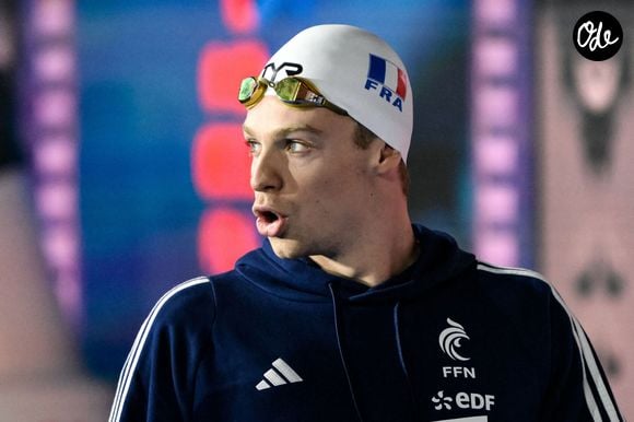 Léon Marchand remporte le 200m 4 nages au 22ème Championnat du monde de Natation à Singapour. 

© Psnewz /Bestimage