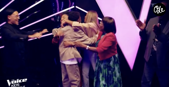 Nelson dans "The Voice Kids" TF1