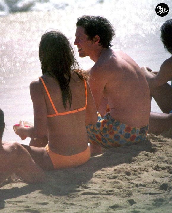 Hugh Grant et Elizabeth Hurley en vacances à Saint Barthélemy.

© Bestimage