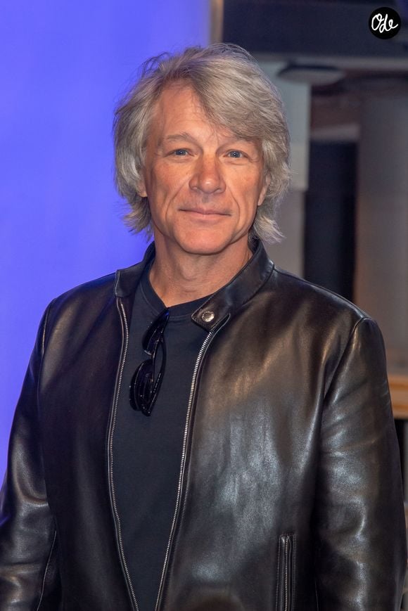 Jon Bon Jovi illumine l'Empire State Building à New York City, New York, Etats-Unis, le 15 septembre 2023. ©  © Ron Adar/TheNEWS2/ZUMA Press/Bestimage