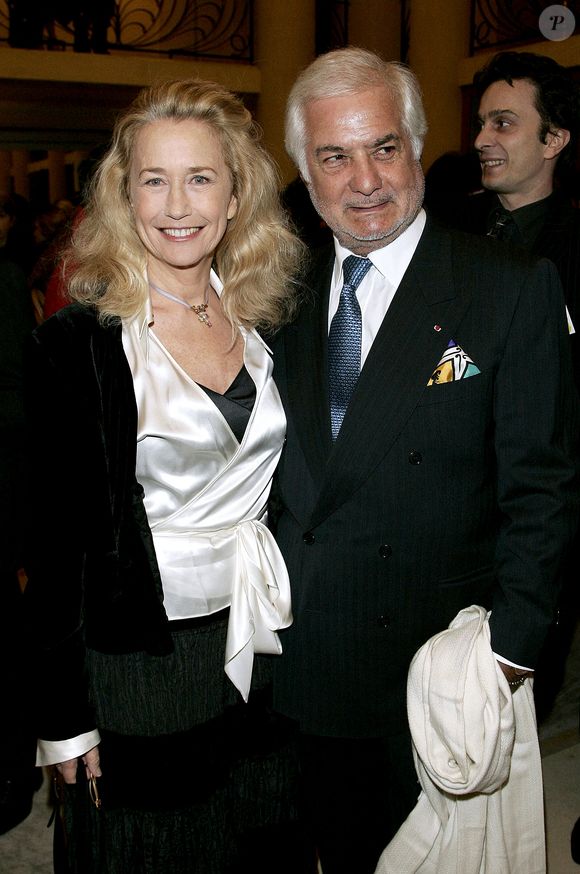L'actrice française Brigitte Fossey et Jean-Claude Brialy assistent au 11ème Gala 'Musique Contre l'Oubli' au profit d'Amnesty International au Théâtre des Champs Elysées à Paris le 22 février 2006. Photo par Laurent Zabulon/ABACAPRESS.COM.