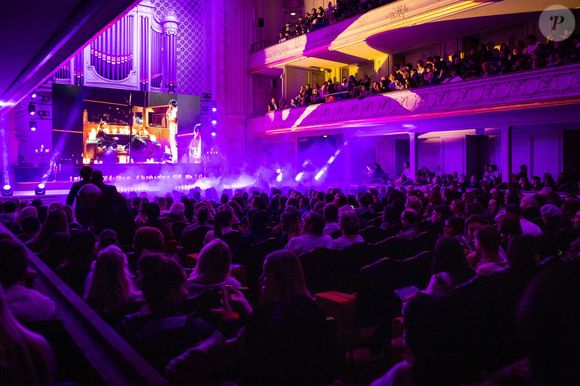 Exclusif - Atmosphère lors du showcase de présentation de la comédie musicale La Légende du Comte de Monte Cristo à Salle Gaveau à Paris, France, le 25 septembre 2025. © Julien Sarkissian/Bestimage