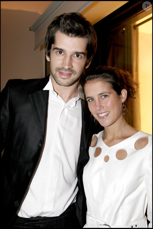 Clémence Castel et Mathieu Johann lors du lancement de la l'opération Ela chez Cartier. Photo par CYRIL MOREAU / BESTIMAGE