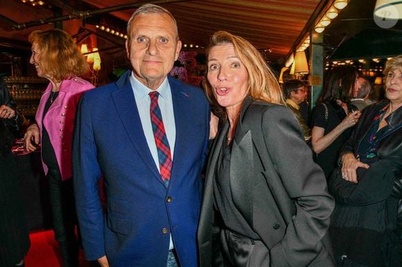 Jean Charles de Castelbajac et Carole Chretiennot assistent à la remise des prix littéraires "La Closerie Des Lilas" 2023 à la Closerie Des Lilas le 18 avril 2023 à Paris, France Photo by Shootpix/ABACAPRESS.COM