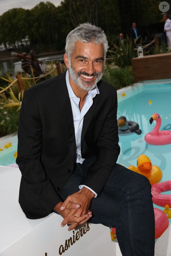 François Vincentelli lors de la soirée d'inauguration du restaurant du groupe d'H.Gaouaoui et du chef N.Tarayre "Splash" au port Van Gogh, en bord de Seine à Asnières, France, le 12 septembre 2019. © Rachid Bellak/Bestimage