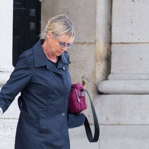 Dorothée assistant à la cérémonie funéraire d'Ariane Carletti au cimetière du Père Lachaise à Paris, France, le 07 septembre 2019. Photo by NB/ABACAPRESS.COM
