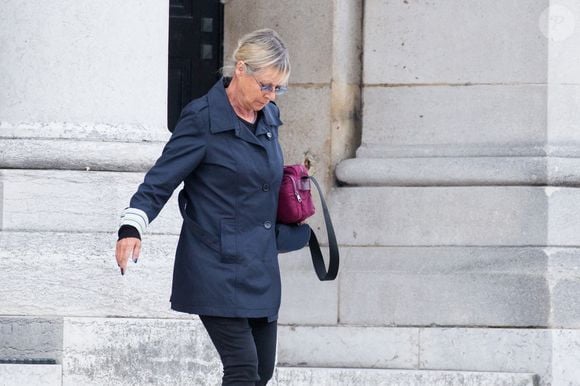 Dorothée assistant à la cérémonie funéraire d'Ariane Carletti au cimetière du Père Lachaise à Paris, France, le 07 septembre 2019. Photo by NB/ABACAPRESS.COM