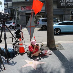Hollywood Boulevard à Los Angeles, le 11 juin 2025.

Photo : Backgrid USA / Bestimage