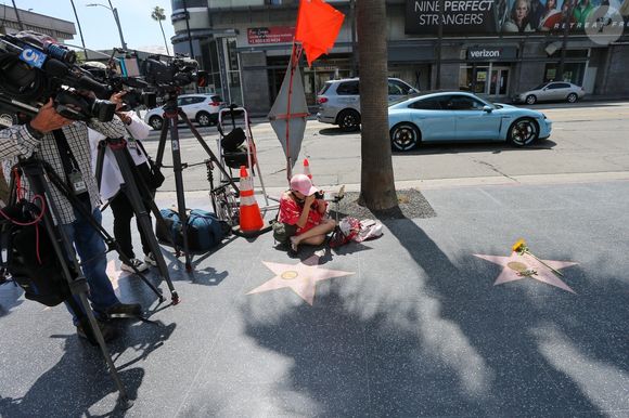 Hollywood Boulevard à Los Angeles, le 11 juin 2025.

Photo : Backgrid USA / Bestimage