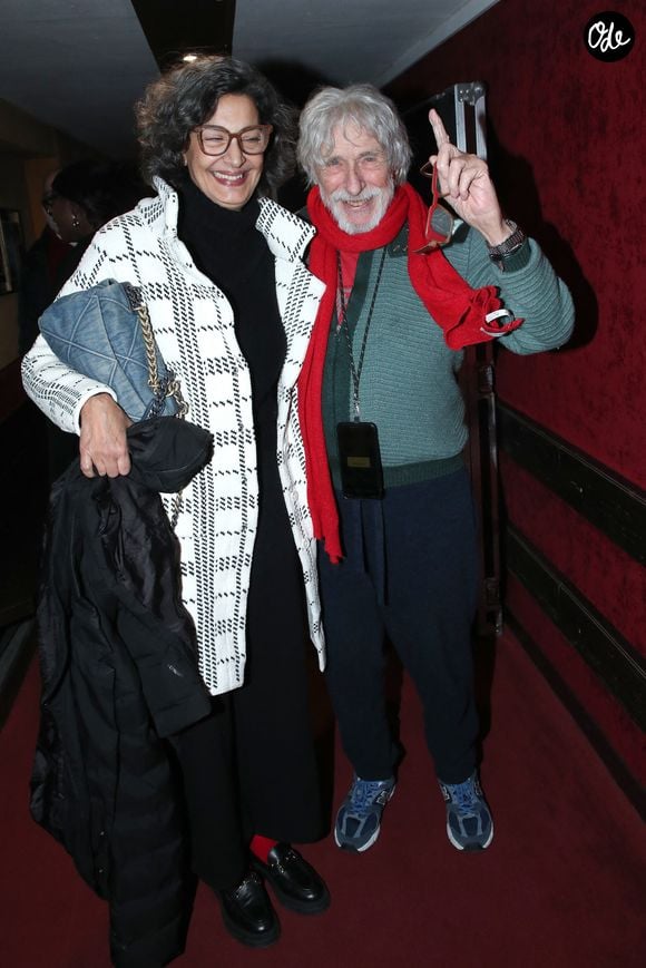 Pierre Richard et sa femme Ceyla Lacerda au spectacle "Laurent Gerra se met à table !", à savourer au Casino de Paris, à Paris, France, le 27 décembre 2024. 

© Bertrand Rindoff / Bestimage