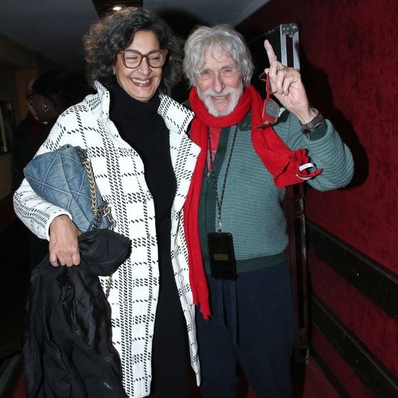 Pierre Richard et sa femme Ceyla Lacerda au spectacle "Laurent Gerra se met à table !", à savourer au Casino de Paris, à Paris, France, le 27 décembre 2024. 

© Bertrand Rindoff / Bestimage