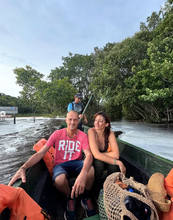 Delphine Wespiser et Roger en voyage au Venezuela