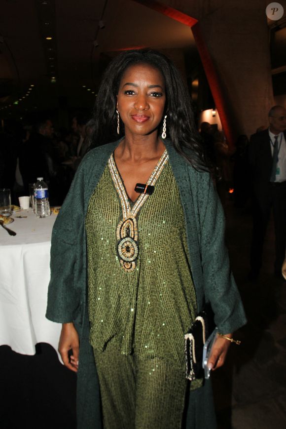 Hapsatou Sy - Personnalités à la soirée de la semaine arabe à l'Unesco le 5 novembre 2024.

© Philippe Baldini / Bestimage
