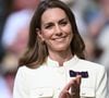 Intitulée "Makers and Creator", cette exposition met en avant le travail et l'imaginaire d'innombrables artistes qui à leur échelle influencent l'art actuel, la mode, le design et le 7ème art pour ne citer que cela.
La princesse Catherine (Kate) Middleton, princesse de Galles, assiste à la finale féminine des championnats de Wimbledon, 13ème journée à Wimbledon le 12 juillet 2025. (Mirrorpix / Bestimage).
