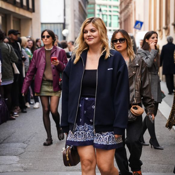 Le Miu Miu Literary Club est la dernière d'une série d'expériences culturelles conçues par Miu Miu pour promouvoir les arts. Milan, le 9 avril 2025.
© Lucia Sabatelli/Bestimage
