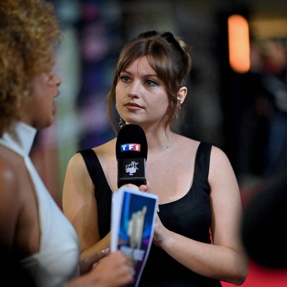 La lauréate de la Star Academy 2024, Marine Delplace, assiste au photocall des 27e NRJ Music Awards le 31 octobre 2025 à Cannes, France.  Photo by Franck Castel/ABACAPRESS.COM