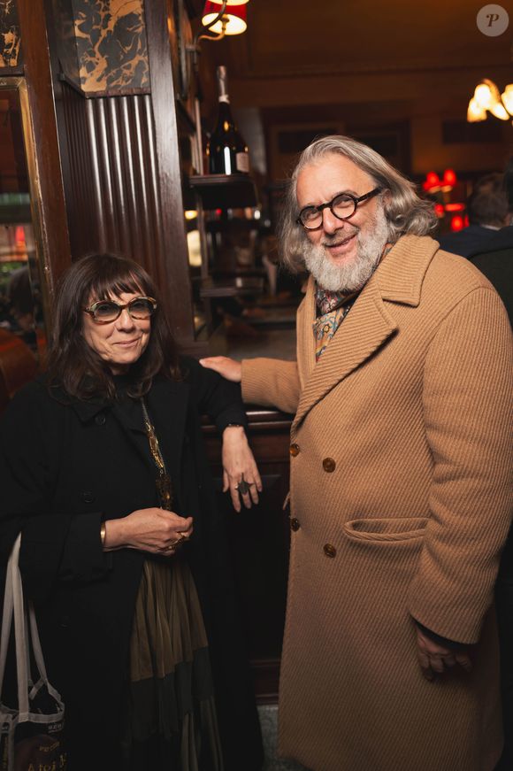 Sophie Calle et Grégoire Chertok - Soirée de remise de la 19e édition du Prix de la Closerie des Lilas, le 6 mai 2025