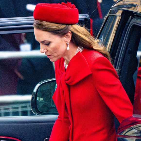 Catherine (Kate) Middleton, princesse de Galles - La famille royale britannique célèbre le 76ème Commonwealth Day à l'abbaye de Westminster à Londres, le 10 mars 2025.