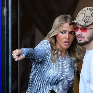 La chanteuse Nâdiya - Célébrités lors du match de gala caritatif entre l’équipe de Nico Capone et celle de Redouane Bougheraba au profit des fondations Théodora et Terres d’espoir en faveur des enfants hospitalisés et des personnes en difficulté au stade de la Tuiliere à Lausanne en Suisse le 6 Septembre 2025. © Romain Doucelin/Bestimage