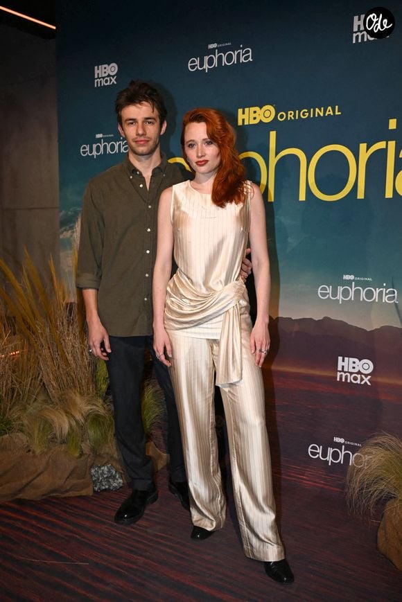 Thomas da costa et Claire Romain - Première de la série "Euphoria - Saison 3" au cinéma Le Grand Rex à Paris, le 26 avril 2026.
© Gédéon Taïeb/Bestimage