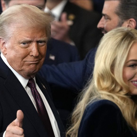 Tiffany Trump, l'une des filles du président américaine Donald Trump, a eu droit a une superbe fête

Donald Trump et ses proches lors de son investiture au Capitole à Washington DC, le 20 janvier 2025.
©Photo Press Service / BESTIMAGE