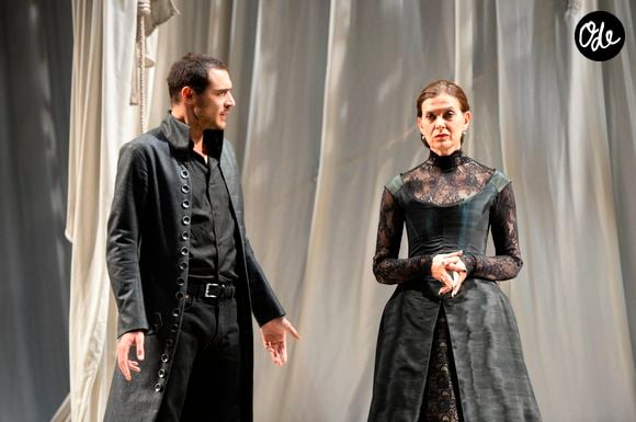 Arnaud Denis et Catherine Griffoni - Filage de la pièce "Le Misanthrope" à la Cigale" à Paris, le 2 septembre 2013. © AGENCE / BESTIMAGE