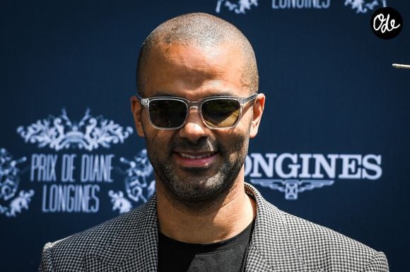 Tony Parker au photocall de la 174ème édition du Prix de Diane Longines à l'hippodrome de Chantilly, France, le 18 juin 2023. © Matthieu Mirville/Bestimage