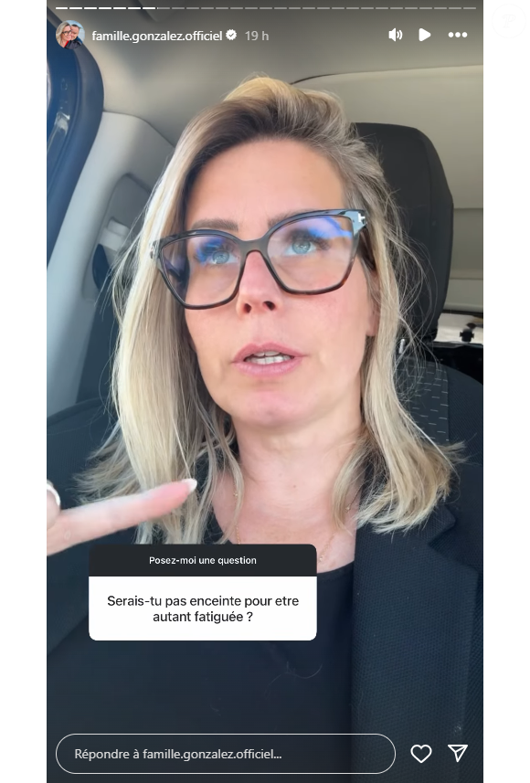 C'est alors qu'elle fait une révélation : "Oui, effectivement, j'étais enceinte sans le savoir. J'ai vécu une grossesse arrêtée la semaine dernière." 

Mélanie Gonzalez (Familles nombreuses) annonce avoir été enceinte d'un nouveau bébé avant que la grossesse ne s'arrête, le 15 octobre 2025 sur Instagram.