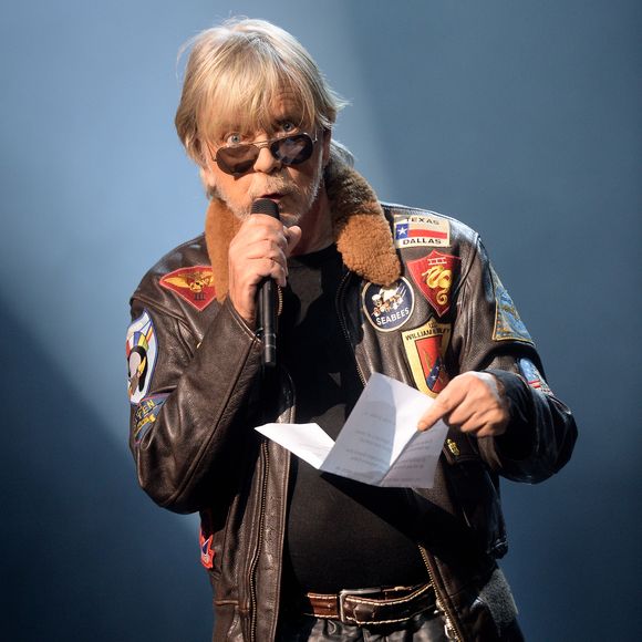 Le chanteur Renaud (Renaud Séchan) - Grand Prix Sacem 2018 à la salle Pleyel à Paris présenté par V. Dedienne, le 10 décembre 2018. © Veeren/Bestimage