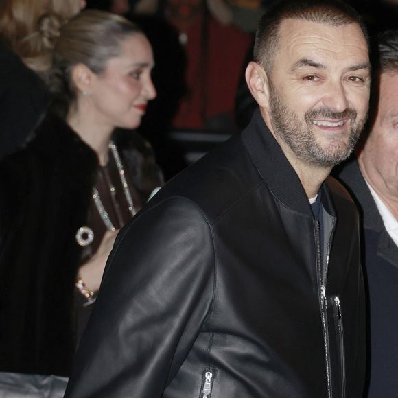 Cyril Lignac. Les arrivées au défilé HERMES Le Palais Brongniart à Paris samedi 24 janvier 2025 lors de la Paris Fashion Week Homme automne/hiver 2026-2027.