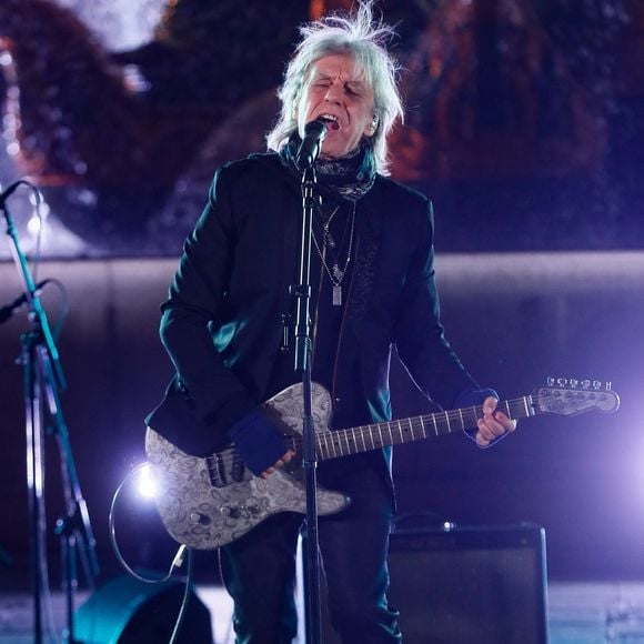 Exclusif - Jean-Louis Aubert - Tournage de l'émission "La grande soirée du 31 décembre de Paris" sur la place de la Concorde à Paris, diffusée le 31 décembre sur France 2
©Christophe Clovis / Bestimage