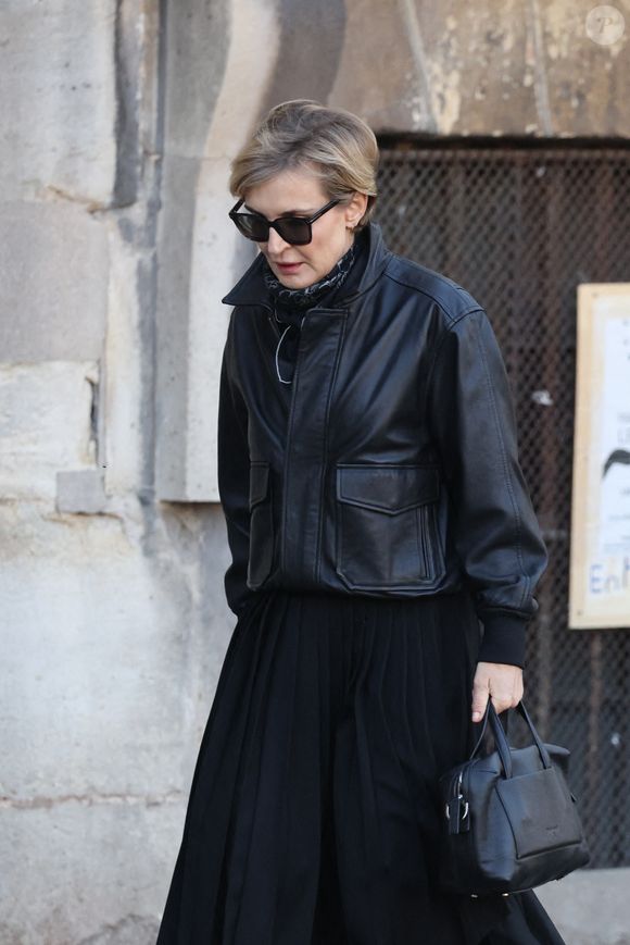 Melita Toscan du Plantier - Obsèques de Nathalie Baye en l'église Saint-Sulpice à Paris le 23 avril 2026. © Dominique Jacovides - Coadic Guirec / Bestimage