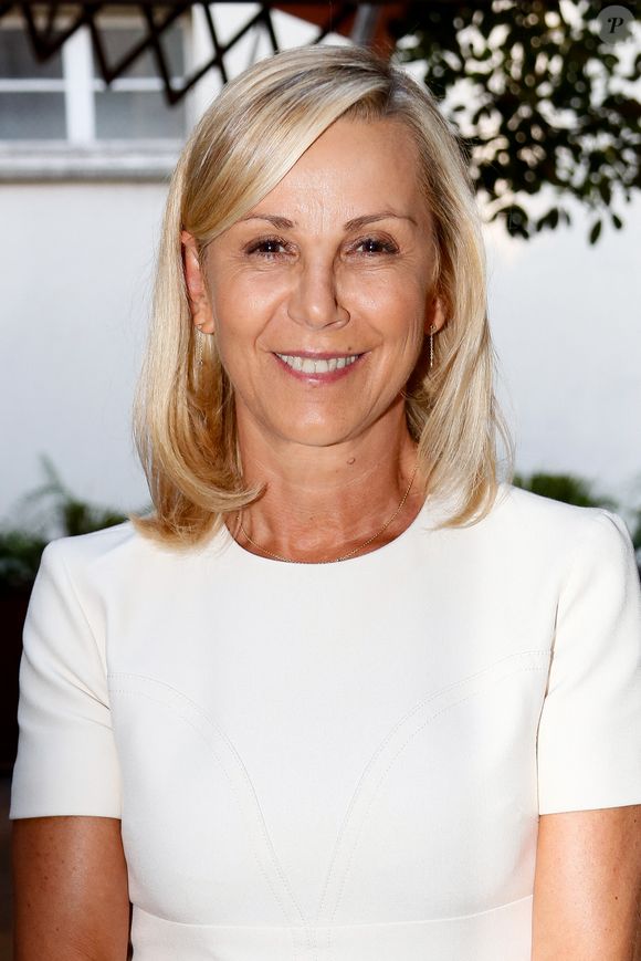 Laurence Ferrari - Prix littéraire Collection Evok 2025, à l'hôtel Brach à Paris, France, le 16 juin 2025. © Christophe Clovis / Bestimage