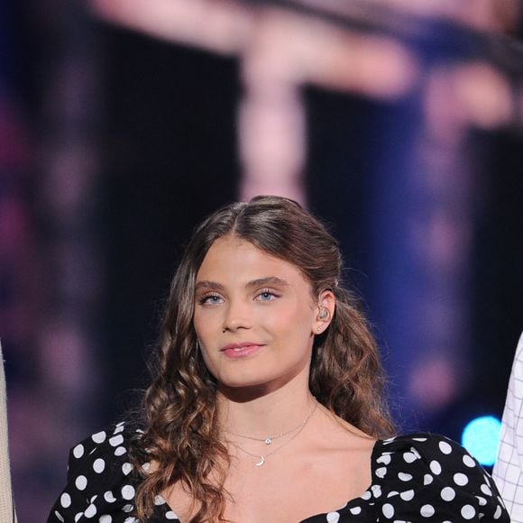 Exclusif - Lilian Renaud, Maelle et Christophe Willem - Enregistrement de l'émission TV "La Chanson Secrète 3", qui sera diffusée le vendredi 1er novembre à 21h00 sur TF1.  © Gaffiot-Perusseau / Bestimage