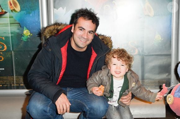 Alex Goude et son fils Elliot Goude-Taillandier - Avant-première du film "Droles de petites Betes" au cinéma MK2 Bibliothèque à Paris 
©Guirec Coadic / Bestimage