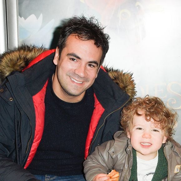 Alex Goude et son fils Elliot Goude-Taillandier - Avant-première du film "Droles de petites Betes" au cinéma MK2 Bibliothèque à Paris 
©Guirec Coadic / Bestimage